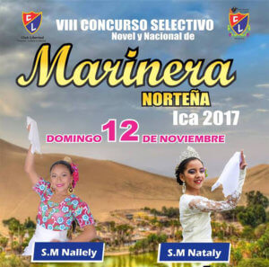 cocncurso selectivo de marinera ciudad de ica 2017